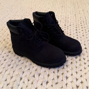 Timberland Kids Black Boots
